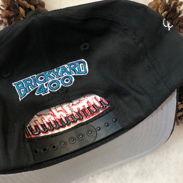 Vintage Deadstock NWT NASCAR Dale Earnhardt The Intimidator Limited Edition Brickyard 400 Logo 7 Twill Snapback Hat