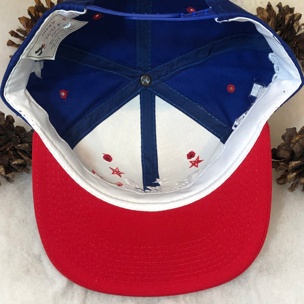 Vintage Deadstock NWOT NASCAR Dale Earnhardt Patriotic Stars Twill Snapback Hat