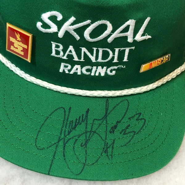 Vintage NASCAR Skoal Bandit Racing Harry Gant Autographed Trucker Hat