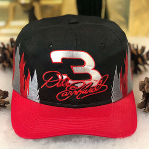 Vintage NASCAR Dale Earnhardt Flames Chase Authentics Twill Snapback Hat