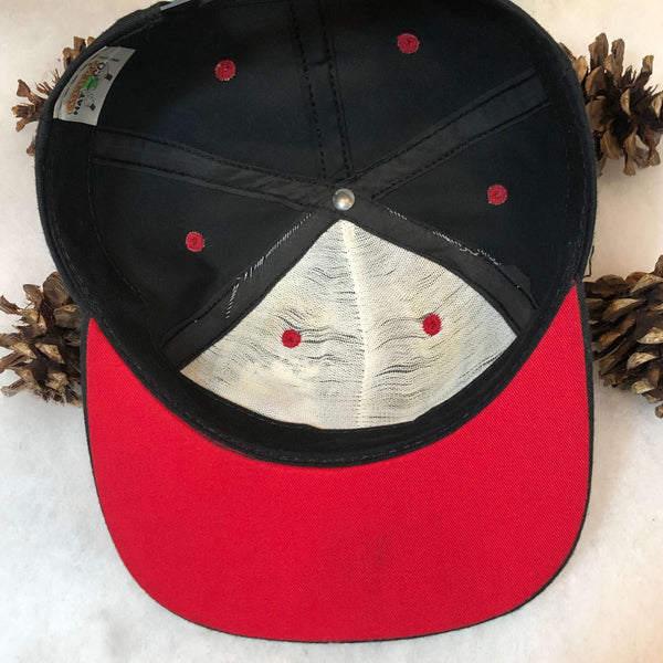 Vintage Disney Mickey Mouse Footsteps Twill Snapback Hat