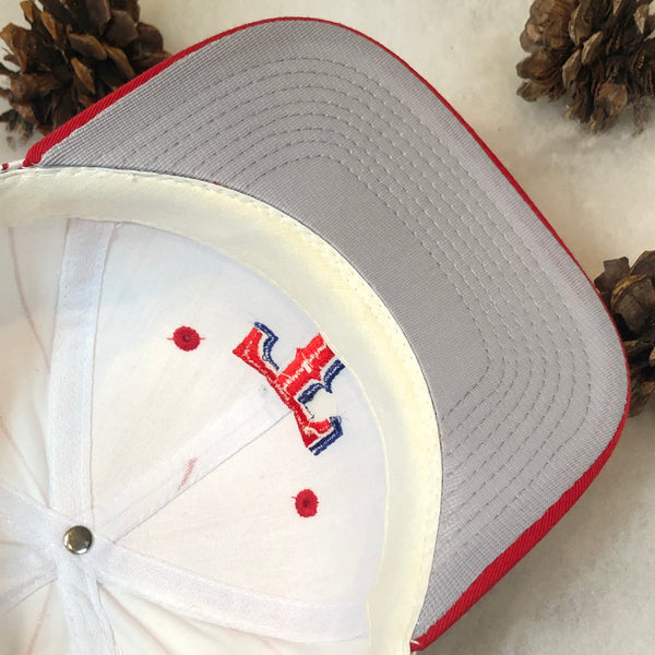 Vintage MLB Texas Rangers Drew Pearson Pinstripe Twill Snapback Hat