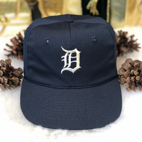 Vintage MLB Detroit Tigers Twins Enterprise Snapback Hat