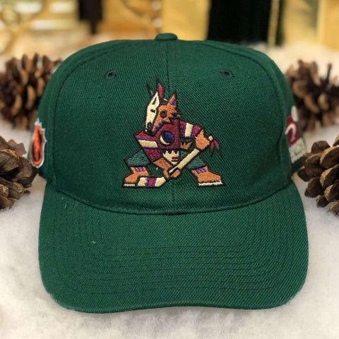 Vintage NHL Phoenix Coyotes Sports Specialties Plain Logo Wool Snapback Hat