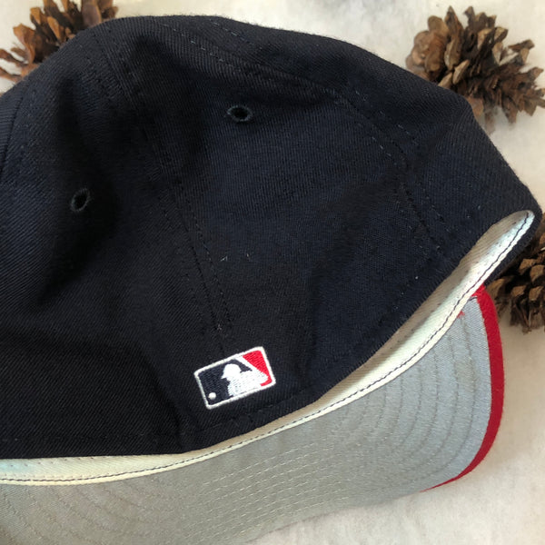 Vintage MLB Atlanta Braves New Era Wool Fitted Hat 7 1/8