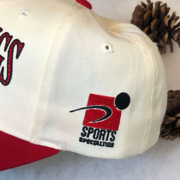 Vintage NHL Detroit Red Wings Sports Specialties Laser Snapback Hat