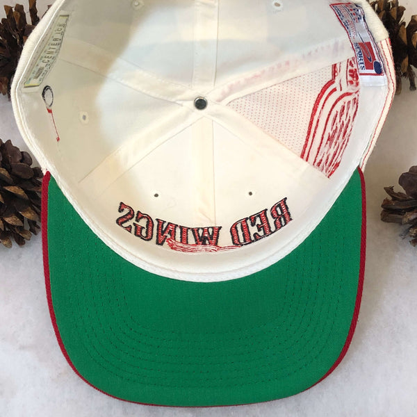 Vintage NHL Detroit Red Wings Sports Specialties Laser Snapback Hat