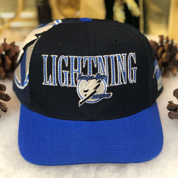 Vintage NHL Tampa Bay Lightning Sports Specialties Laser Snapback Hat