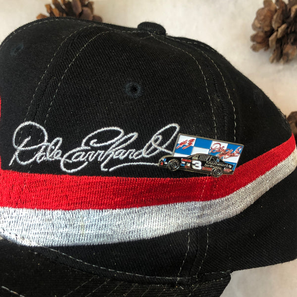Vintage NASCAR Dale Earnhardt Nutmeg Mills Wool Snapback Hat