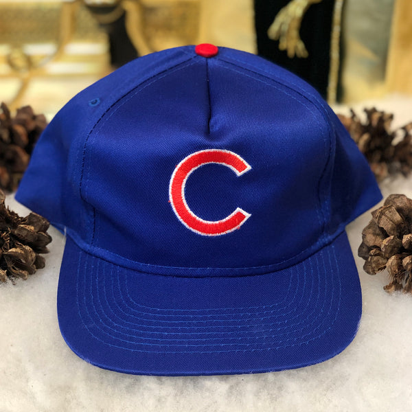 Vintage Deadstock NWOT MLB Chicago Cubs Pepsi Promo Twill Snapback Hat