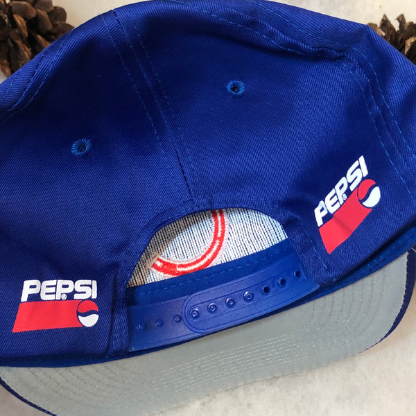 Vintage Deadstock NWOT MLB Chicago Cubs Pepsi Promo Twill Snapback Hat