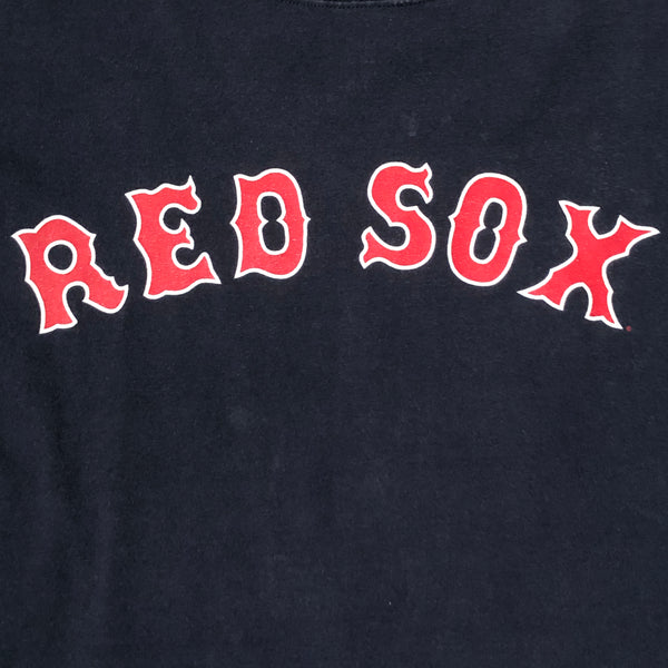 Vintage MLB Boston Red Sox Johnny Damon 2004 World Series Champions Jersey T-Shirt (M)