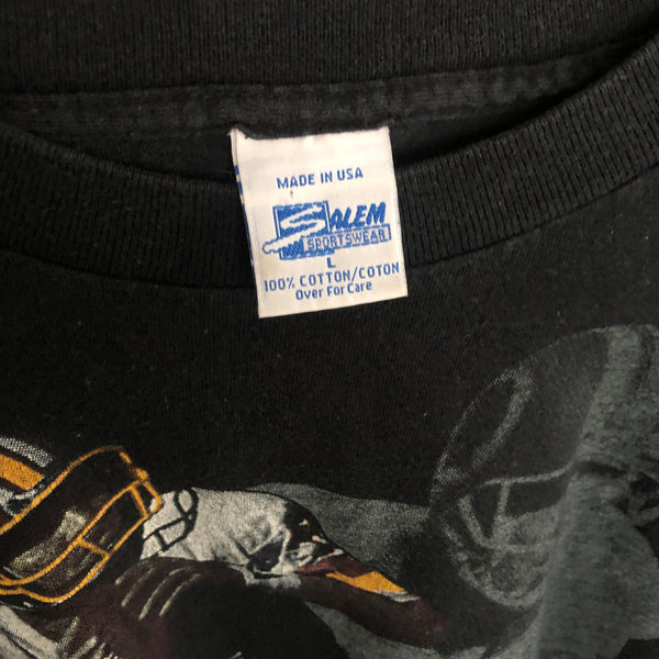 Vintage NFL Washington Redskins Mark Rypien Super Bowl XXVI MVP Salem Sportswear T-Shirt (L)