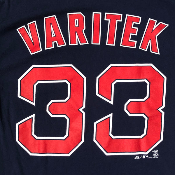 2008 MLB Boston Red Jason Varitek Jersey T-Shirt (M)