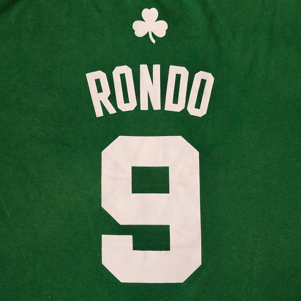 NBA Boston Celtics Rajon Rondo Adidas T-Shirt Jersey (L)