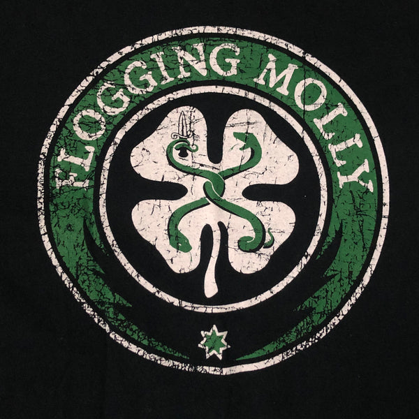 Vintage 2003 Flogging Molly Irish Celtic Punk Band T-Shirt (S)