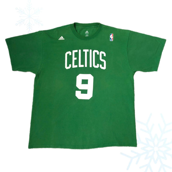 NBA Boston Celtics Rajon Rondo Adidas T-Shirt Jersey (L)