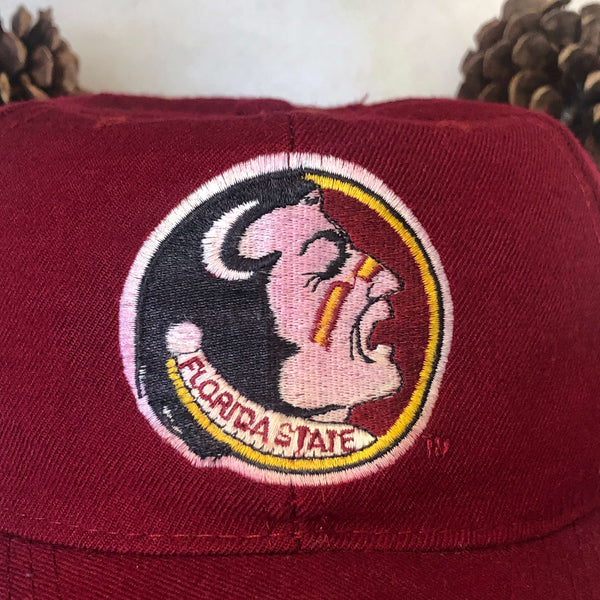 Vintage NCAA Florida State Seminoles American Needle Blockhead Wool Snapback Hat