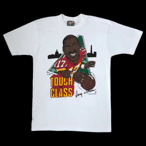 Vintage 1988 NFL Washington Redskins Doug Williams "Touch of Class" Shirt Xplosion T-Shirt (M)