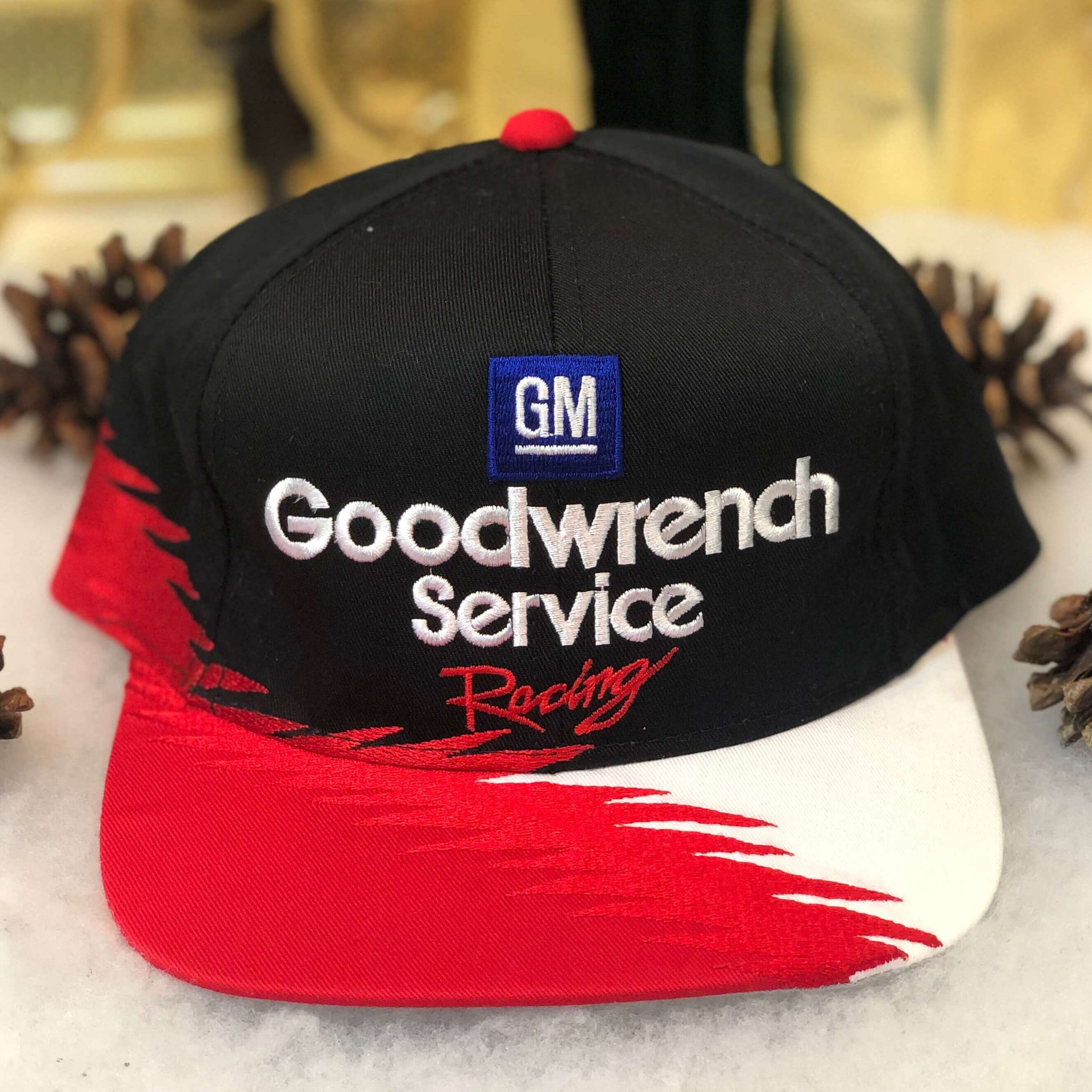 Vintage Deadstock NWOT NASCAR Goodwrench Racing Dale Earnhardt Chase Authentics Twill Snapback Hat