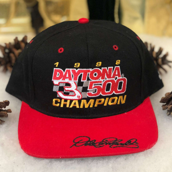 Vintage 1998 NASCAR Daytona 500 Champion Dale Earnhardt RCR Snapback Hat