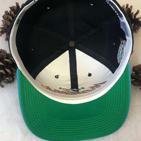 Vintage MLB Florida Marlins Sports Specialties Script Twill Snapback Hat