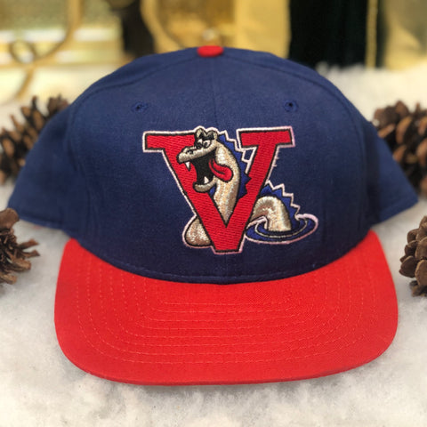 Vintage MiLB Vermont Lake Monsters New Era Wool Snapback Hat