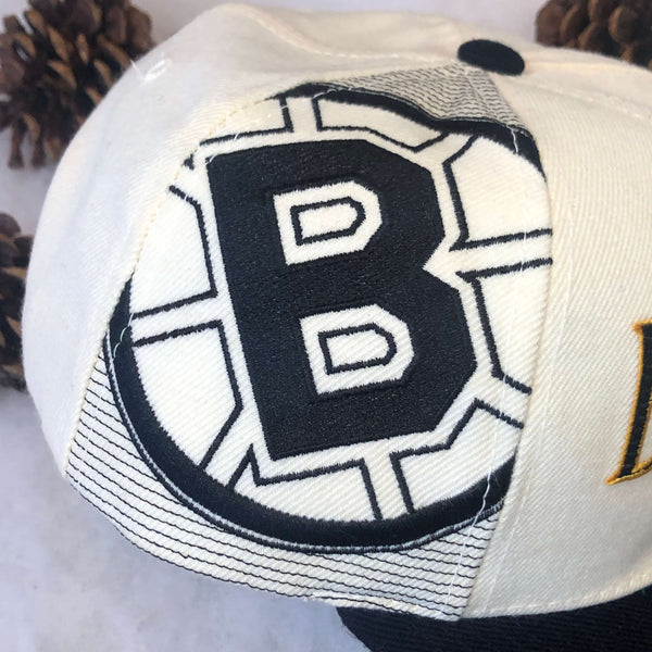 Vintage NHL Boston Bruins Sports Specialties Laser Snapback Hat