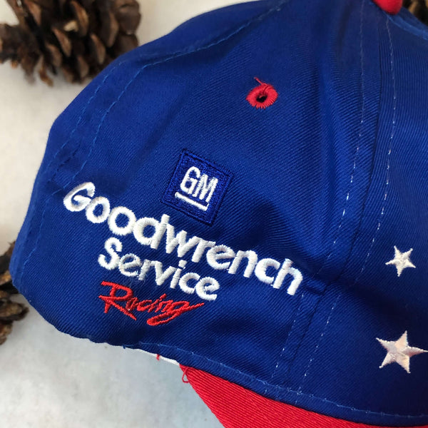 Vintage Deadstock NWOT NASCAR Dale Earnhardt USA America Patriotic Stars Twill Snapback Hat