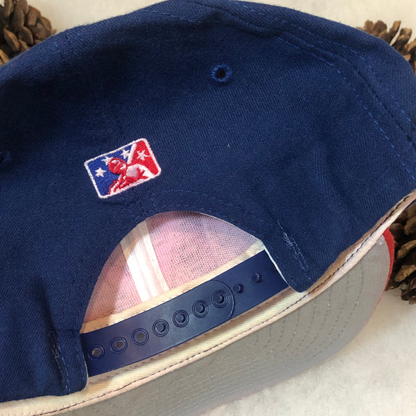 Vintage MiLB Vermont Lake Monsters New Era Wool Snapback Hat