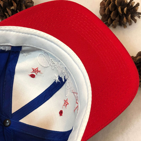 Vintage Deadstock NWOT NASCAR Dale Earnhardt USA America Patriotic Stars Twill Snapback Hat