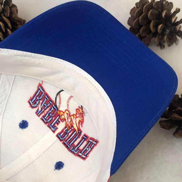 Vintage Babe Ruth Baseball On Fire Twill Snapback Hat
