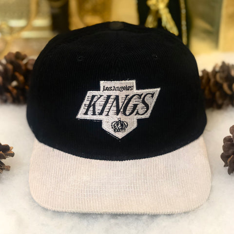 Vintage NHL Los Angeles Kings Ted Fletcher Corduroy Snapback Hat