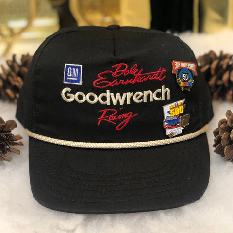 Vintage NASCAR Dale Earnhardt Goodwrench Racing Twill Snapback Hat