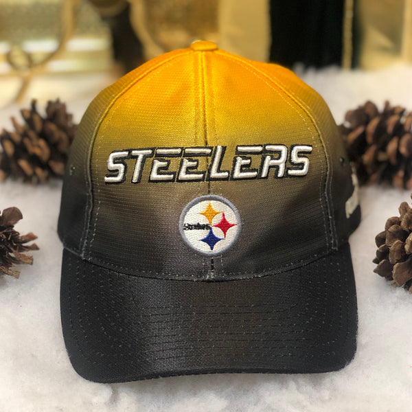 Vintage NFL Pittsburgh Steelers PUMA Gradient Strapback Hat