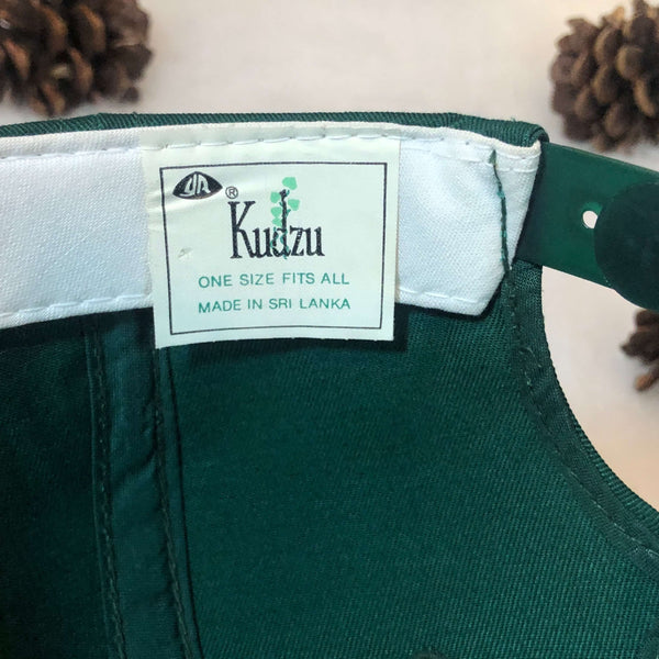 Vintage NCAA Northern Michigan Wildcats Olde English Script Kudzu YoungAn Twill Snapback Hat