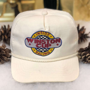 Vintage NASCAR Winston Cup Inside Racing Twill Snapback Hat