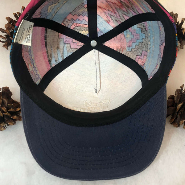 Vintage Coors Light The Silver Bullet Aztec Snapback Hat