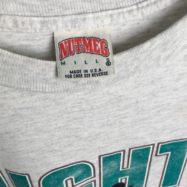 Vintage NHL Anaheim Mighty Ducks Nutmeg Mills Breakthrough T-Shirt (XXL)