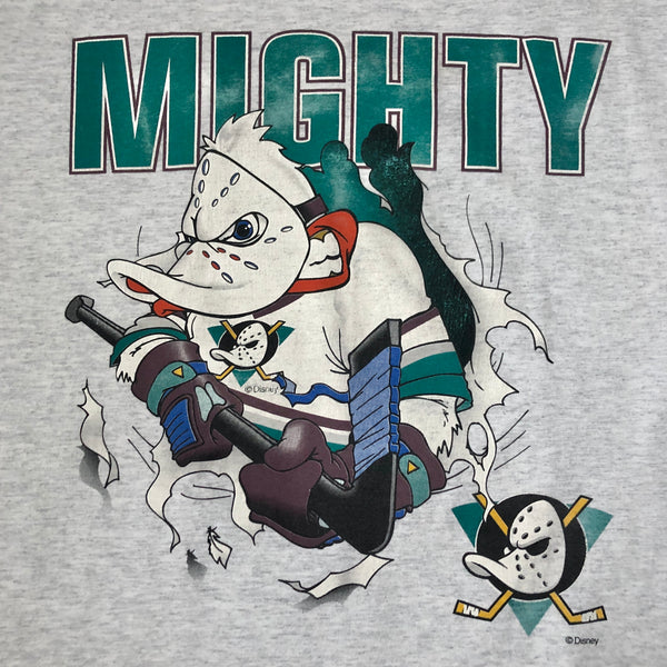 Vintage NHL Anaheim Mighty Ducks Nutmeg Mills Breakthrough T-Shirt (XXL)