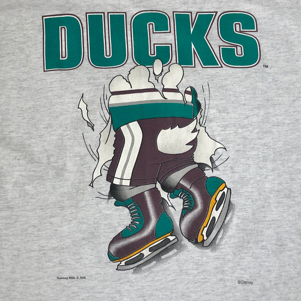 Vintage NHL Anaheim Mighty Ducks Nutmeg Mills Breakthrough T-Shirt (XXL)