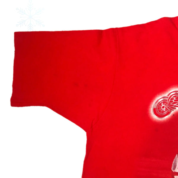 Vintage NHL Detroit Red Wings Steve Yzerman Salem Sportswear T-Shirt (XL)