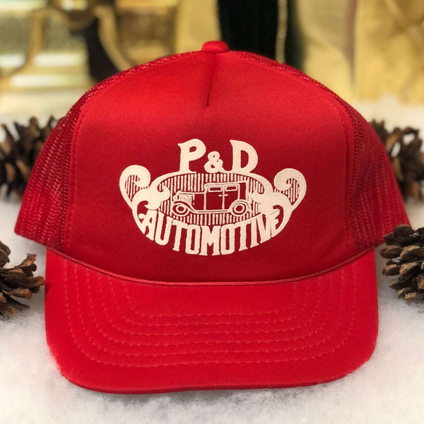 Vintage P&D Automotive Pehlam North Carolina YoungAn Trucker Hat