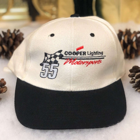 Vintage Cooper Lighting Motorsports #55 Kenny Wallace Strapback Hat
