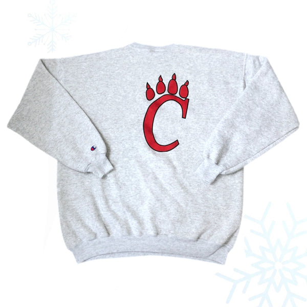 Vintage NCAA Cincinnati Bearcats Champion Crewneck Sweatshirt (XXL)