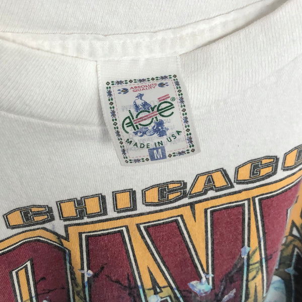 Vintage IHL Chicago Wolves "The Puck Stops Here" Big Ball Sports T-Shirt (M)