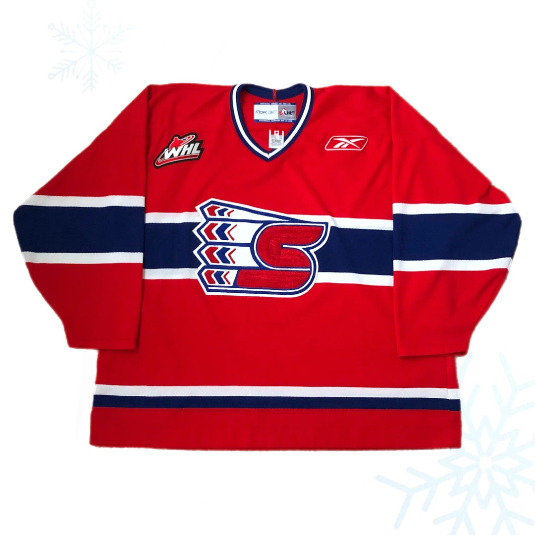 WHL Spokane Chiefs Reebok Jersey (XXL)