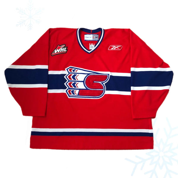 WHL Spokane Chiefs Reebok Jersey (XXL)