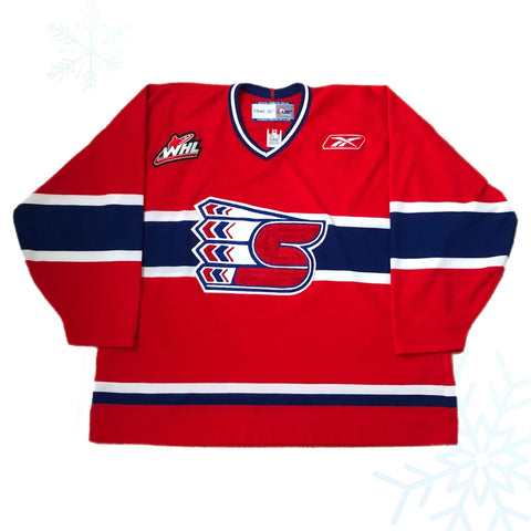 WHL Spokane Chiefs Reebok Jersey (XXL)