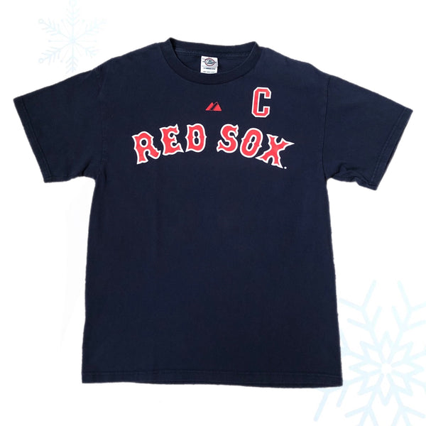 2008 MLB Boston Red Jason Varitek Jersey T-Shirt (M)